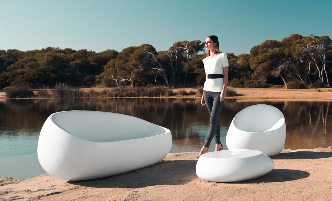 VONDOM canapé STONES COLLECTION