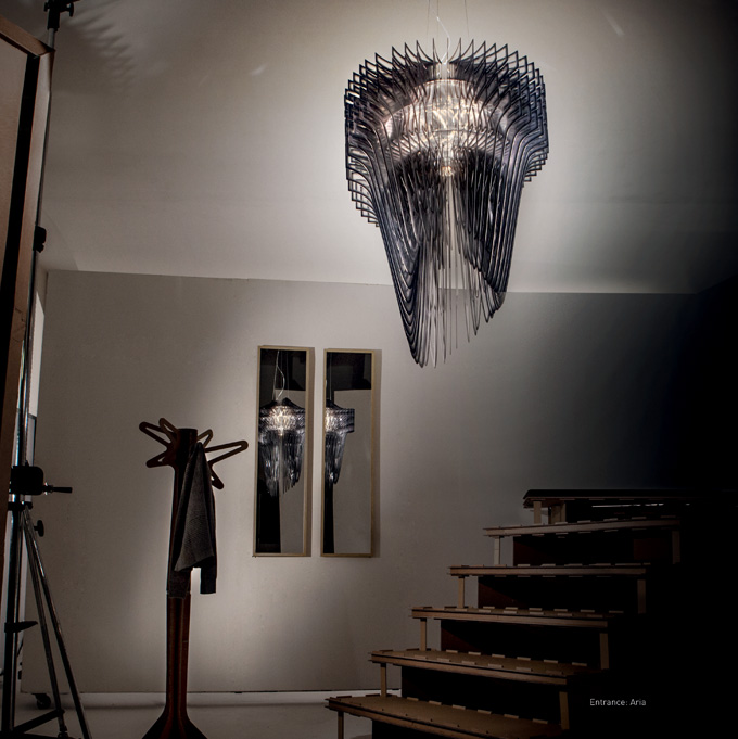 SLAMP lampe à suspension ARIA XL