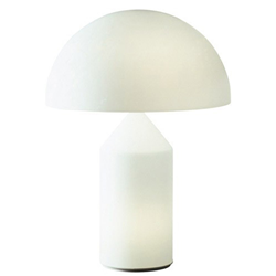 OLUCE lampe de table en verre ATOLLO