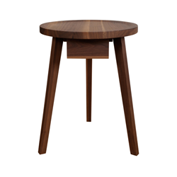 GERVASONI table basse avec tiroir GRAY 45