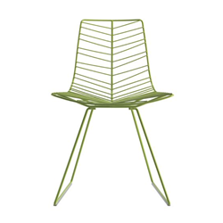 ARPER set de 4 chaises avec luge pour l'extérieur LEAF 1820