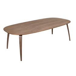 GUBI table elliptique DINING TABLE