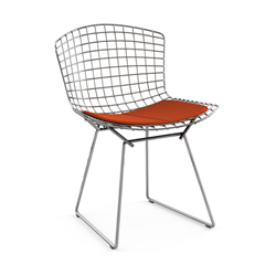 KNOLL chaise avec coussin BERTOIA