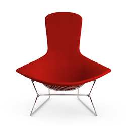 KNOLL fauteuil relax entièrement rembourrée BERTOIA