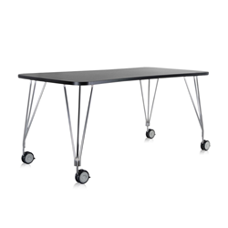 KARTELL table sur roulettes MAX