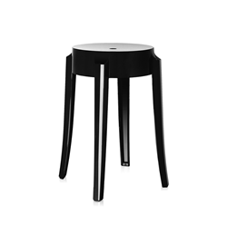 KARTELL tabouret CHARLES GHOST hauteur 46 cm