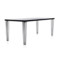 KARTELL Table TOP TOP plateau en verre dim. 190x72x90