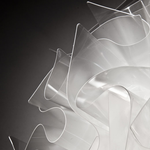 SLAMP lampe murale applique lampe au plafond plafonnier VELI LARGE PRISMA