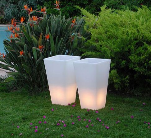 SLIDE vase lumineux Y-POT LIGHT