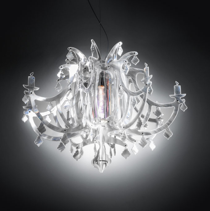 SLAMP lampe à suspension GINETTA PRISMA