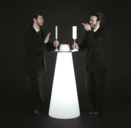 SLIDE table basse lumineuse PEAK