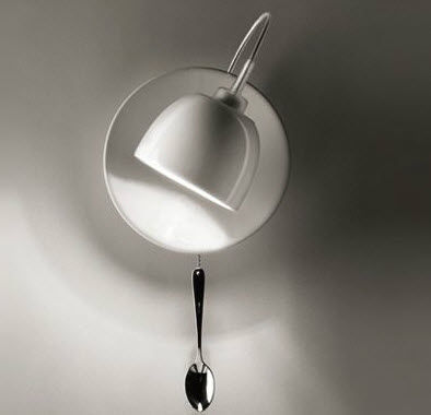 INGO MAURER lampe murale applique LIGHT AU LAIT