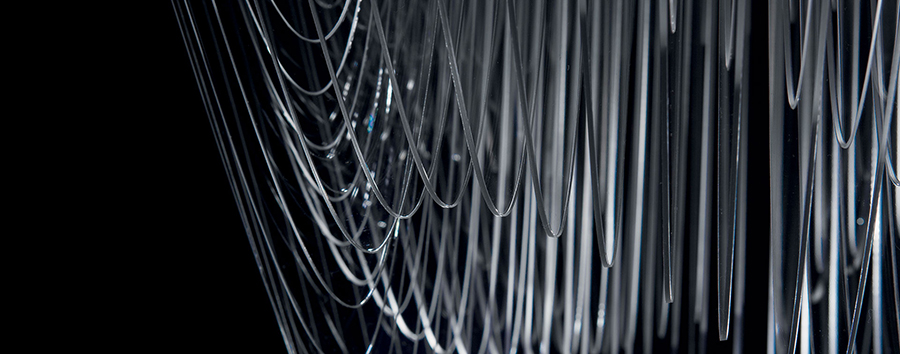 SLAMP lampe à suspension ARIA TRANSPARENT