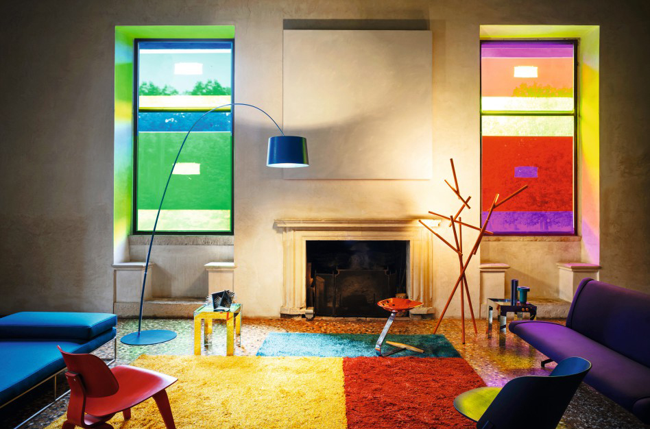 FOSCARINI lampadaire TWIGGY à LED