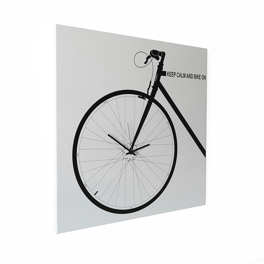 dESIGNoBJECT horloge murale BIKE CLOCK