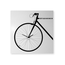 dESIGNoBJECT horloge murale BIKE CLOCK