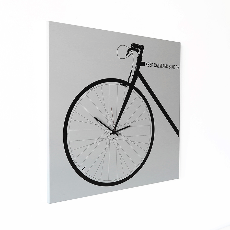 dESIGNoBJECT horloge murale BIKE CLOCK