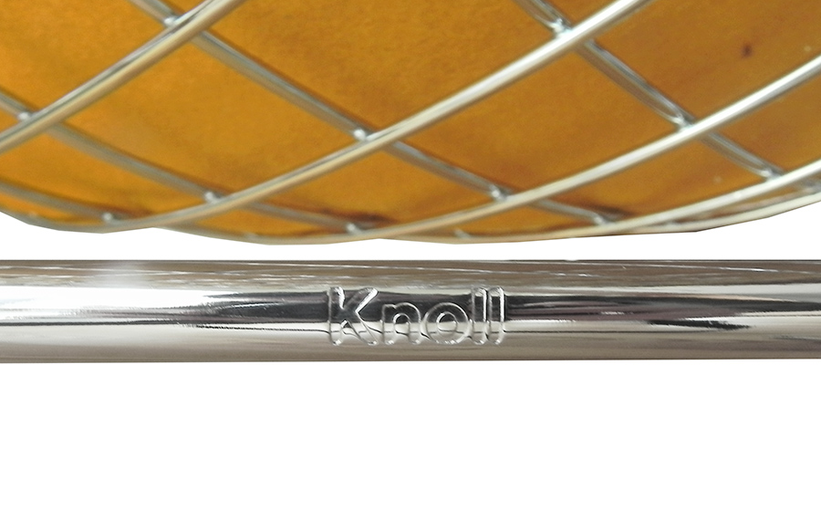 KNOLL fauteuil relax entièrement rembourrée BERTOIA