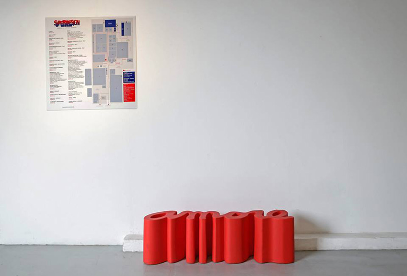 SLIDE banc AMORE BENCH