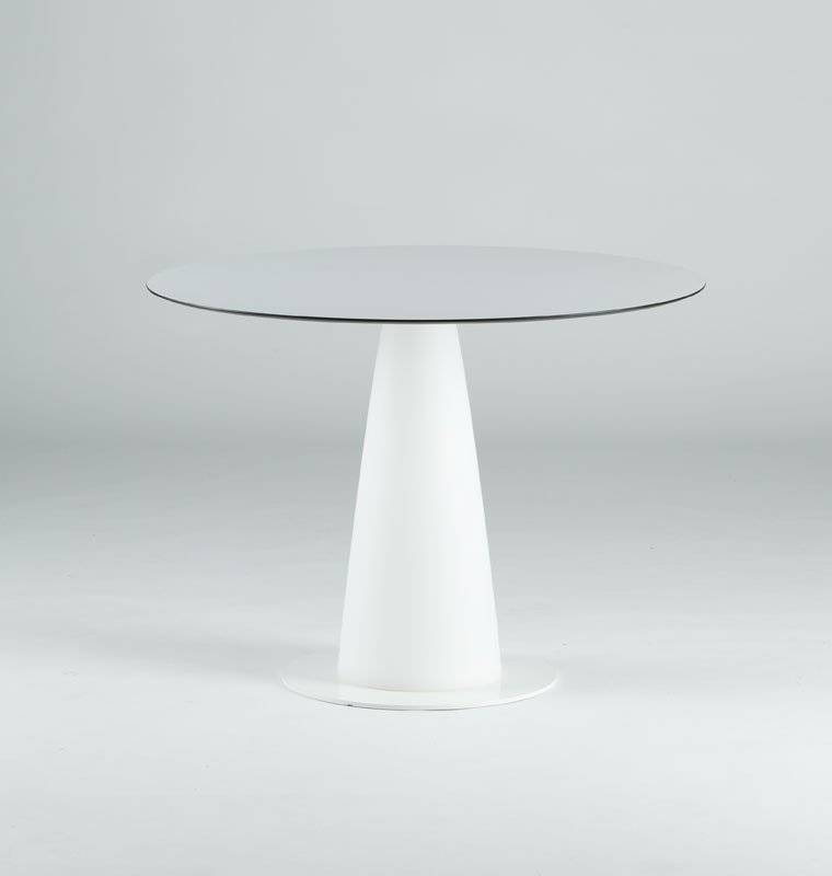 SLIDE table avec plateau rond HOPLÀ