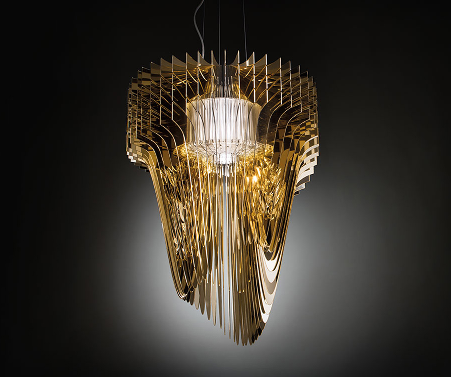 SLAMP lampe à suspension ARIA GOLD