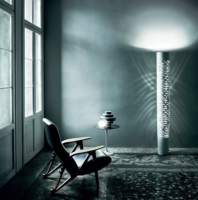 FOSCARINI lampadaire TRESS GRAND LED