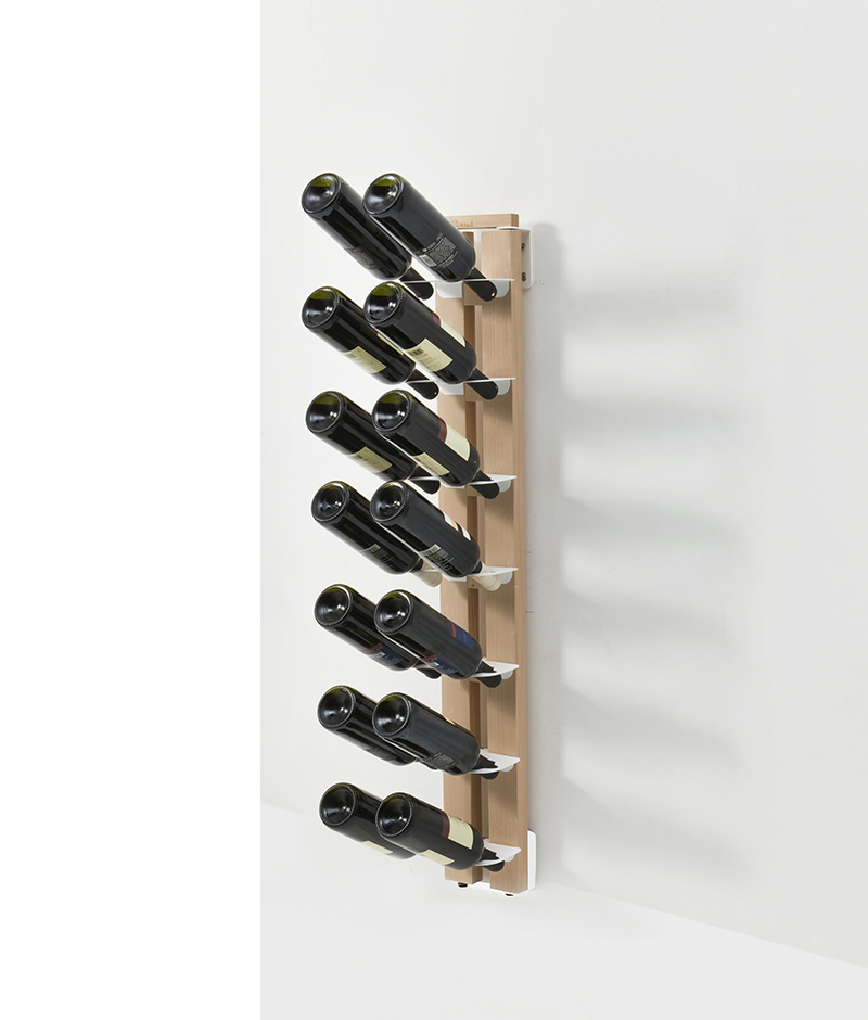 LE ZIE DI MILANO porte-bouteilles sur pied une face fixé au mur ZIA GAIA