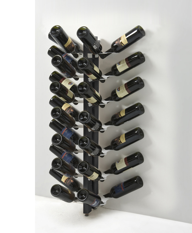 LE ZIE DI MILANO porte-bouteilles sur pied double face fixé au mur ZIA GAIA