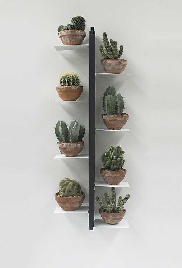 LE ZIE DI MILANO porte-plantes fixé au mur ZIA FLORA