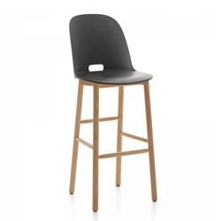 EMECO ALFI BARSTOOL HIGH BACK tabouret avec le dossier haut