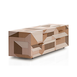 PORRO commode en bois INLAY