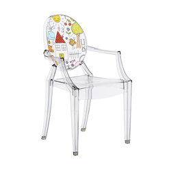 KARTELL KIDS chaise pour enfants LOU LOU GHOST