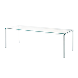 GLAS ITALIA table rectangulaire OSCAR