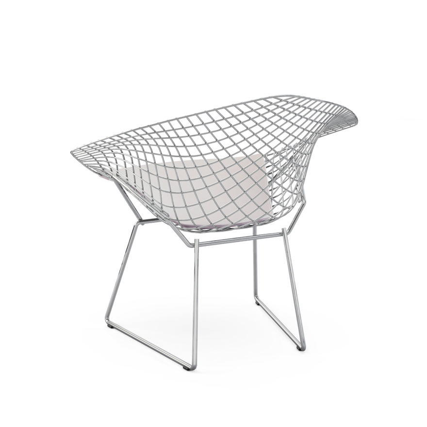 KNOLL fauteuil avec coussin BERTOIA DIAMOND
