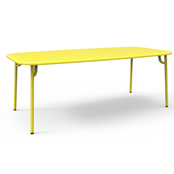 PETITE FRITURE table rectangulaire pour extérieur WEEK-END 220x85 cm