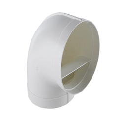 ELICA raccord circulaire courbe 90° KIT0121006 Ø157 mm pour hotte aspirante NIKOLATESLA