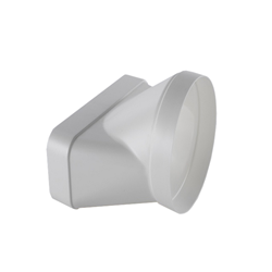 ELICA raccord horizontal circulaire rectangulaire KIT0121008 227x94 - Ø153 mm pour hotte aspirante NIKOLATESLA