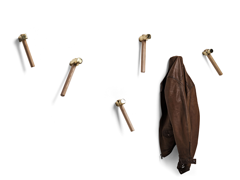 MOGG set de 3 portemanteaux muraux BASTAAA