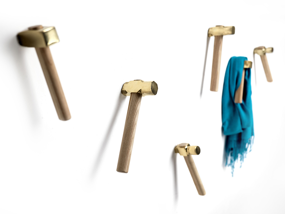 MOGG set de 3 portemanteaux muraux BASTAAA