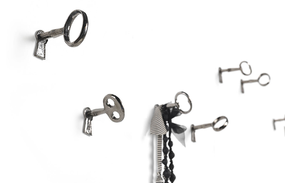 MOGG set de 4 portemanteaux muraux MEMORIE