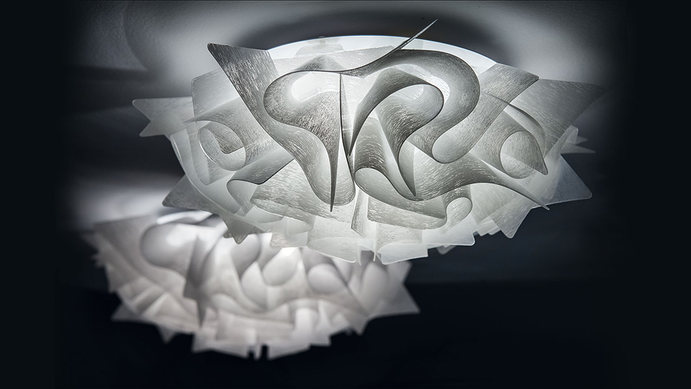 SLAMP lampe murale applique lampe au plafond plafonnier VELI COUTURE