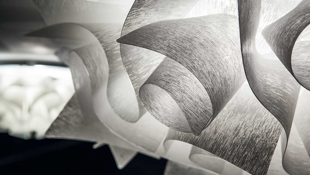 SLAMP lampe murale applique lampe au plafond plafonnier VELI COUTURE