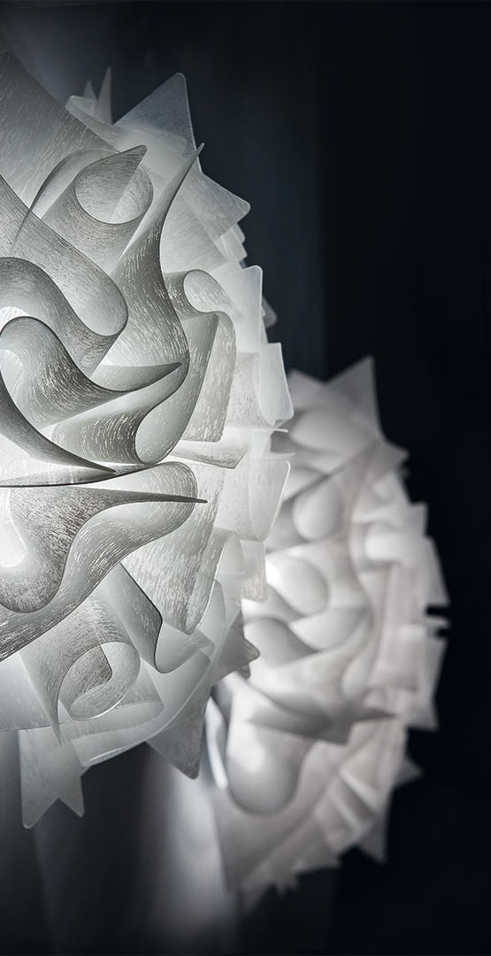 SLAMP lampe murale applique lampe au plafond plafonnier VELI LARGE COUTURE