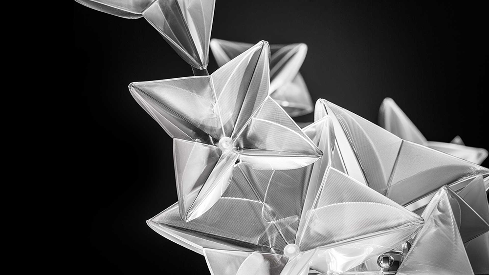 SLAMP lampe à suspension HANAMI LARGE