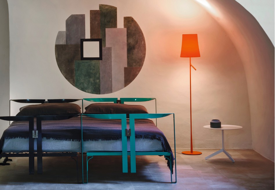 FOSCARINI lampadaire BIRDIE ON/OFF