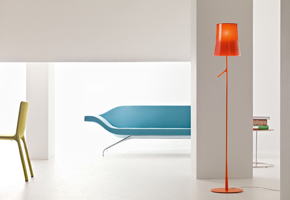 FOSCARINI lampadaire BIRDIE ON/OFF