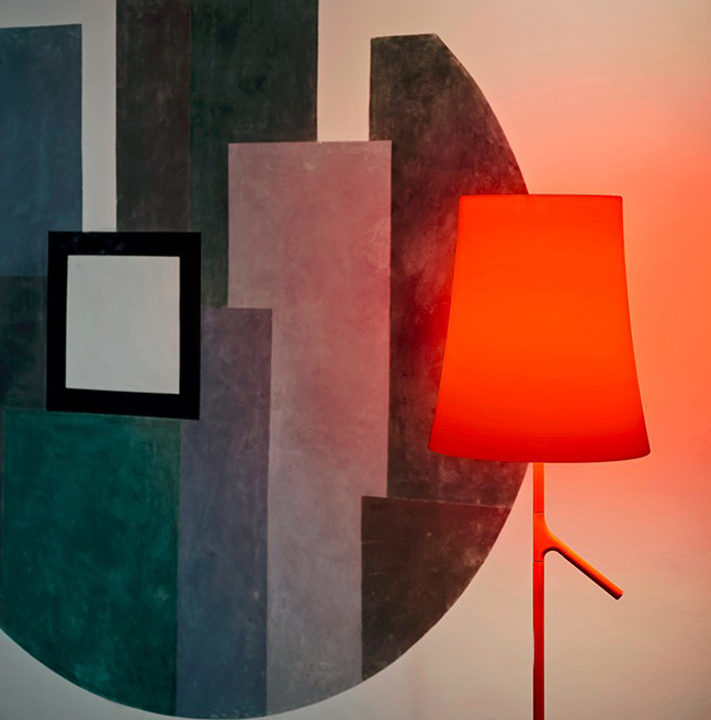 FOSCARINI lampadaire BIRDIE ON/OFF