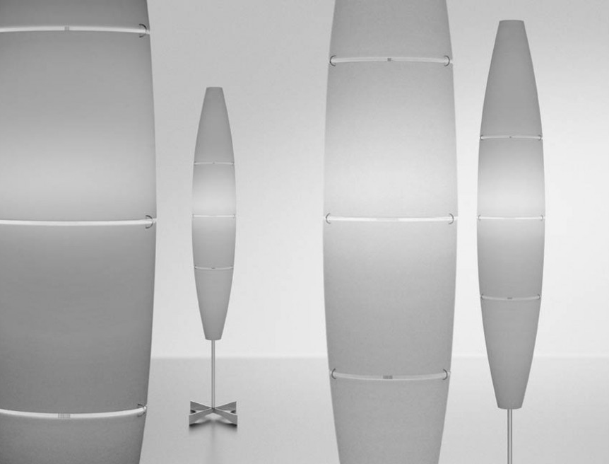 FOSCARINI lampadaire HAVANA ON/OFF