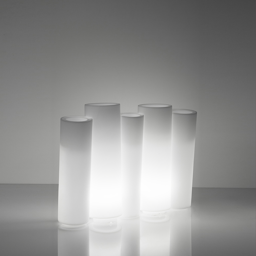 SLIDE vase lumineux BAMBOO