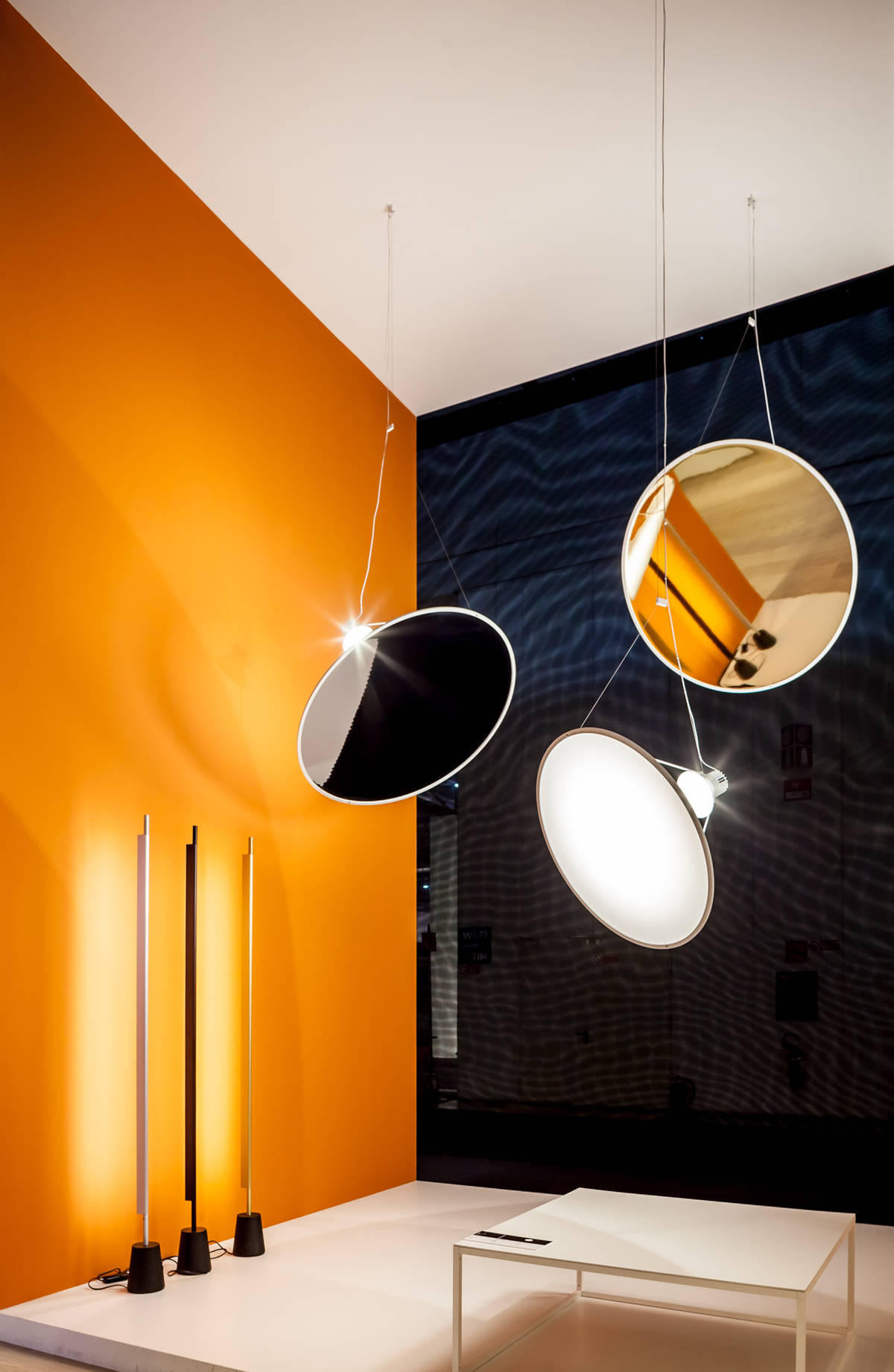 LUCEPLAN lampe à suspension AMISOL D91 ø 110 cm OR